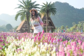 Hokkaido flower park